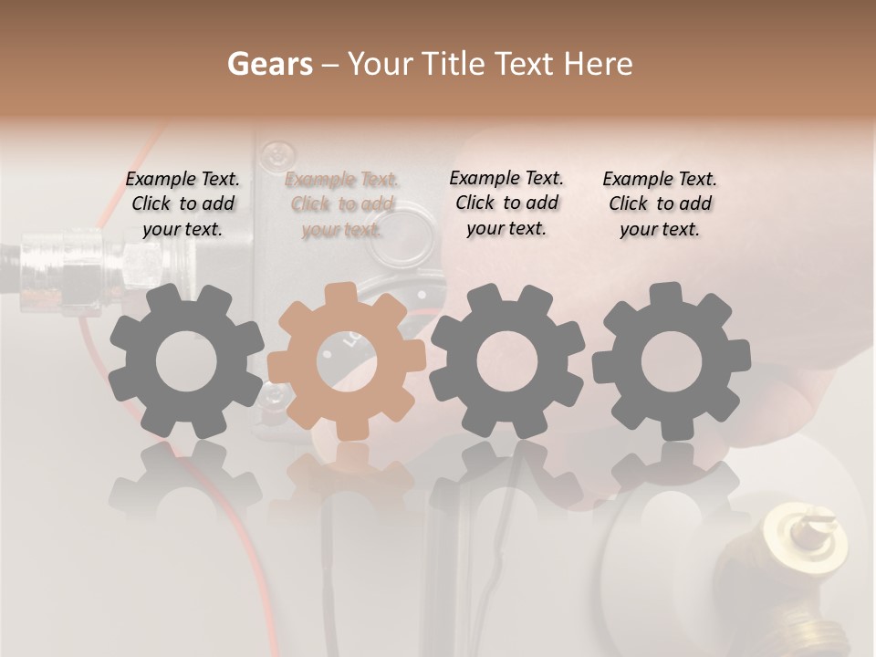 Home Utilities Turn PowerPoint Template