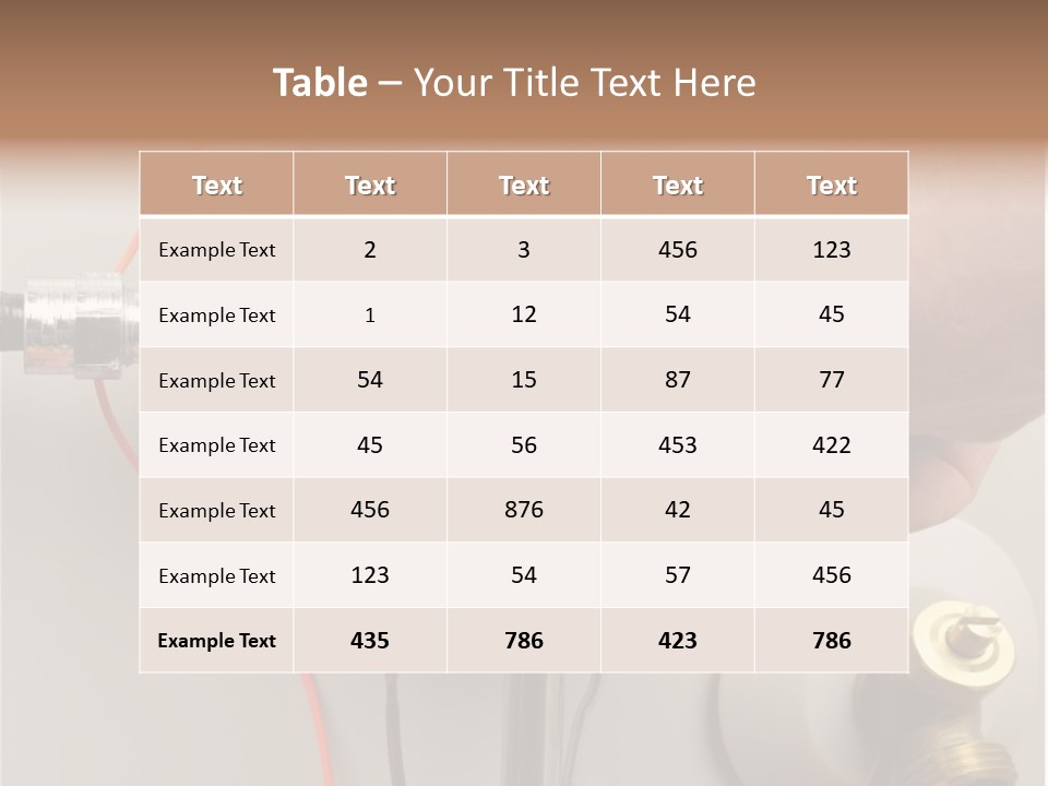 Home Utilities Turn PowerPoint Template