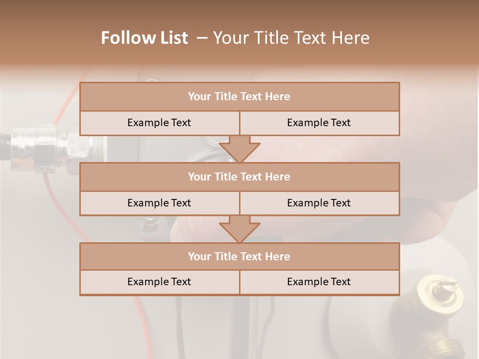 Home Utilities Turn PowerPoint Template