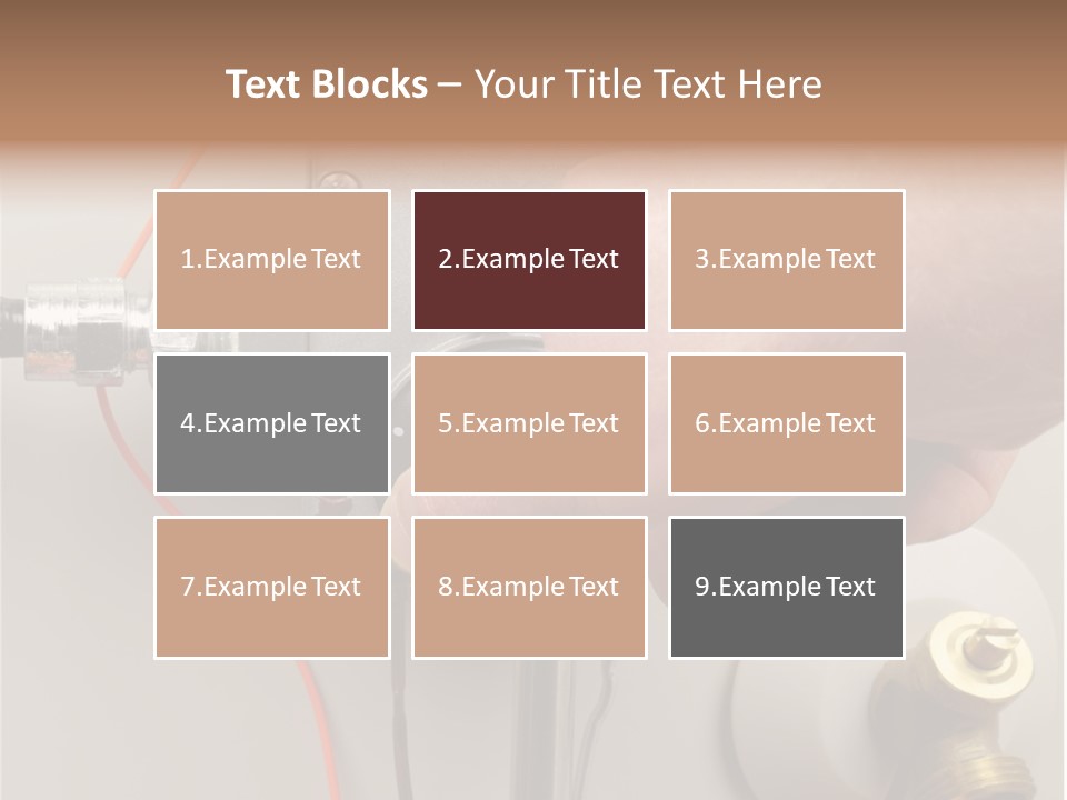 Home Utilities Turn PowerPoint Template