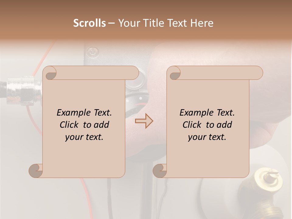 Home Utilities Turn PowerPoint Template