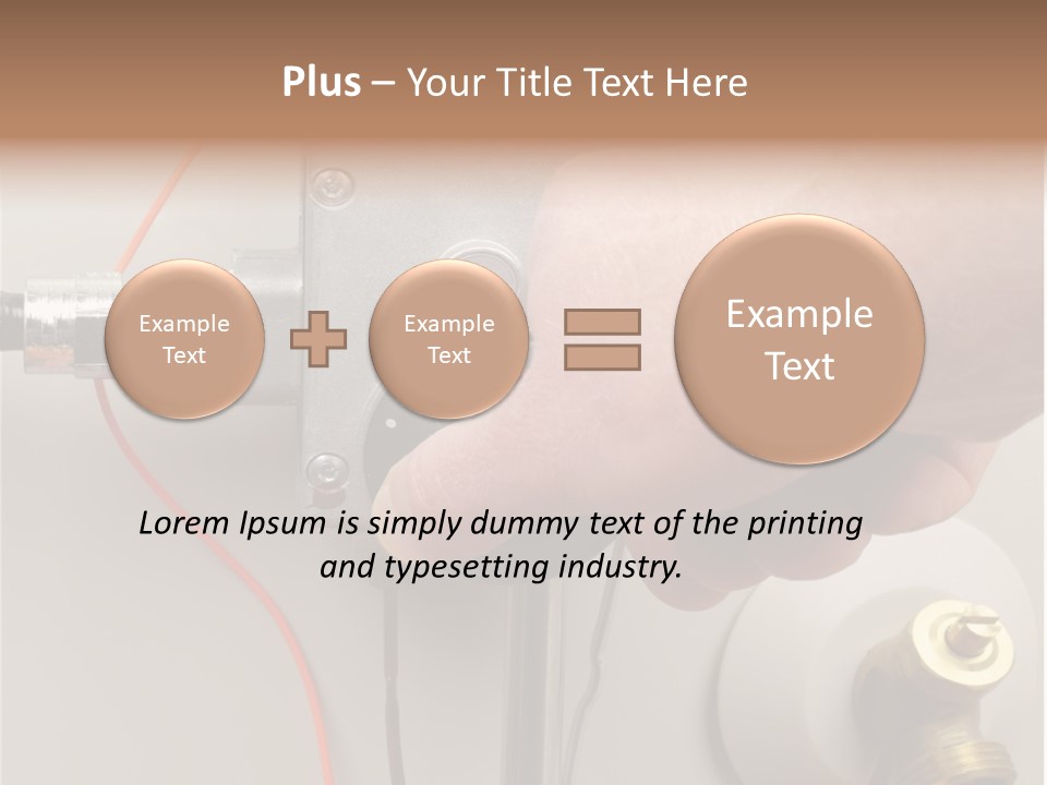 Home Utilities Turn PowerPoint Template