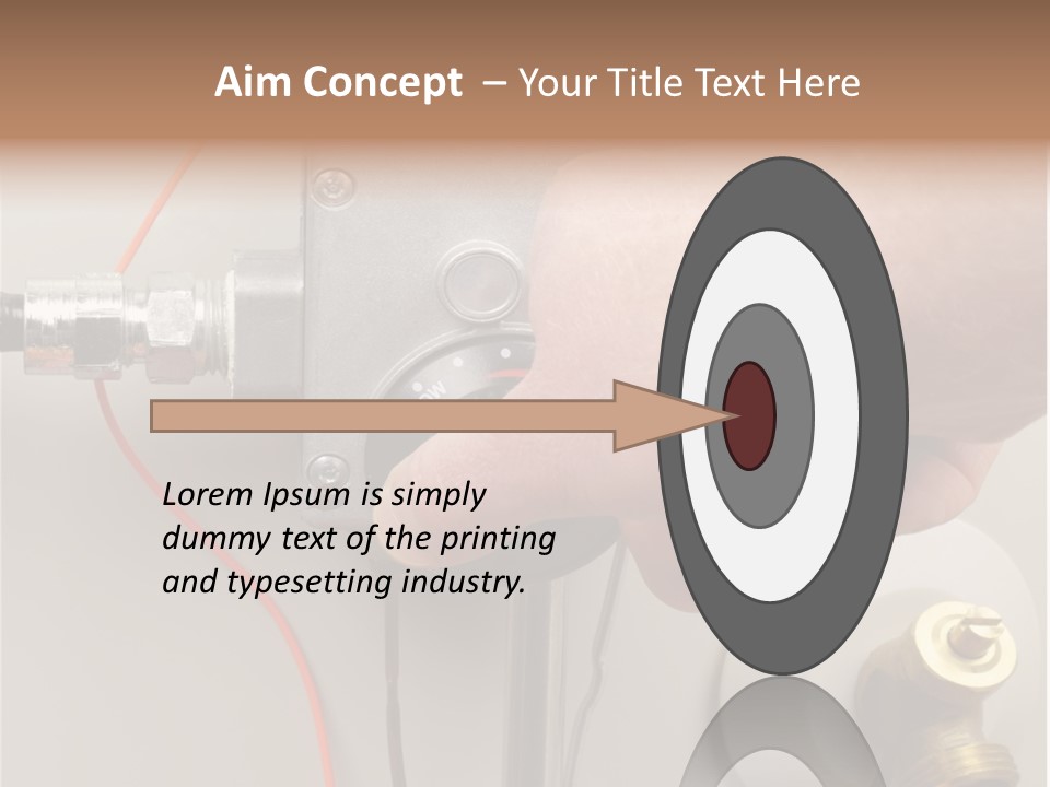 Home Utilities Turn PowerPoint Template