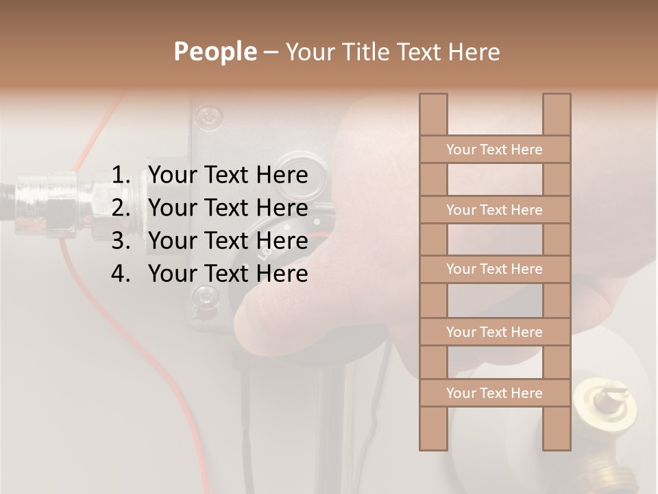 Home Utilities Turn PowerPoint Template