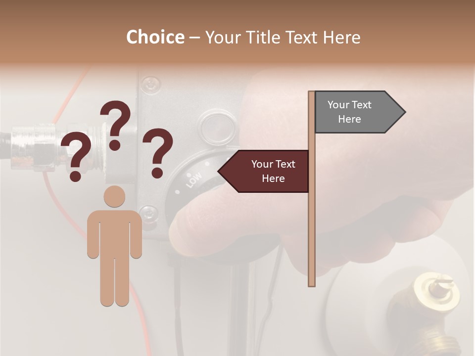 Home Utilities Turn PowerPoint Template