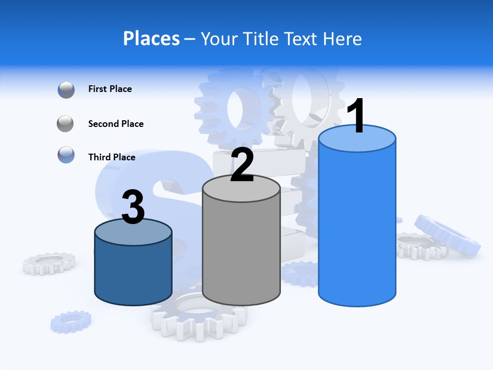 Text Group Service PowerPoint Template