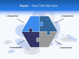 Text Group Service PowerPoint Template