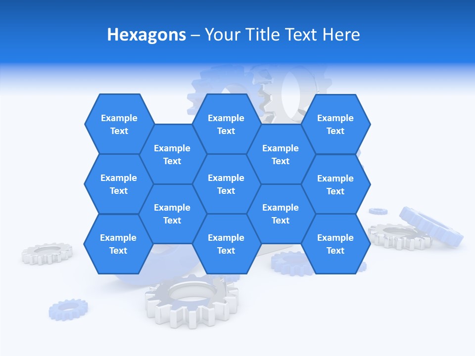 Text Group Service PowerPoint Template