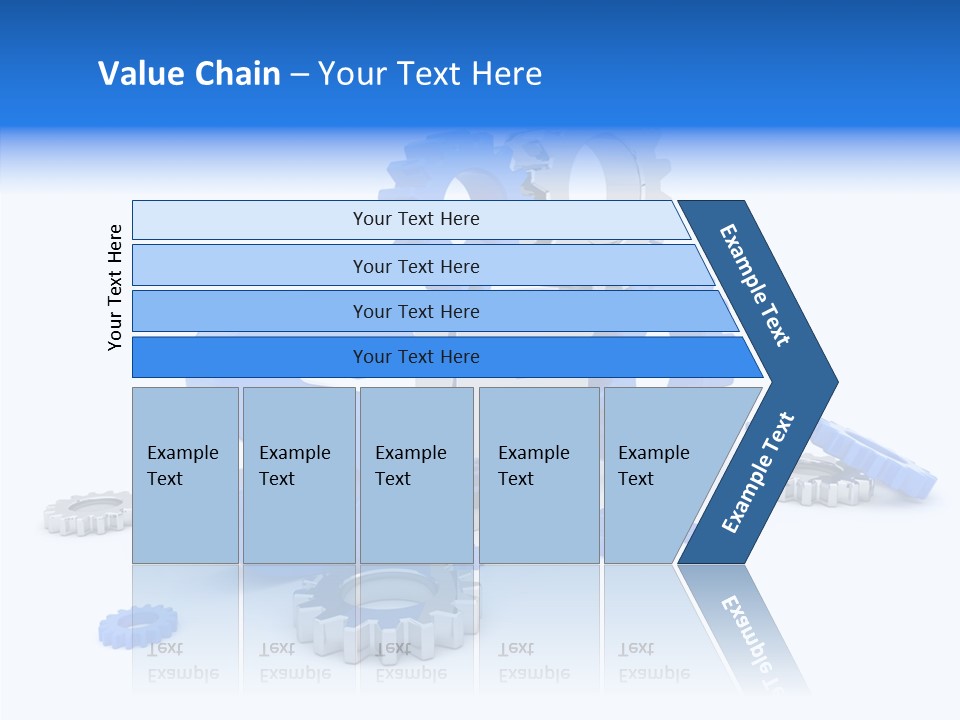 Text Group Service PowerPoint Template