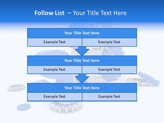 Text Group Service PowerPoint Template
