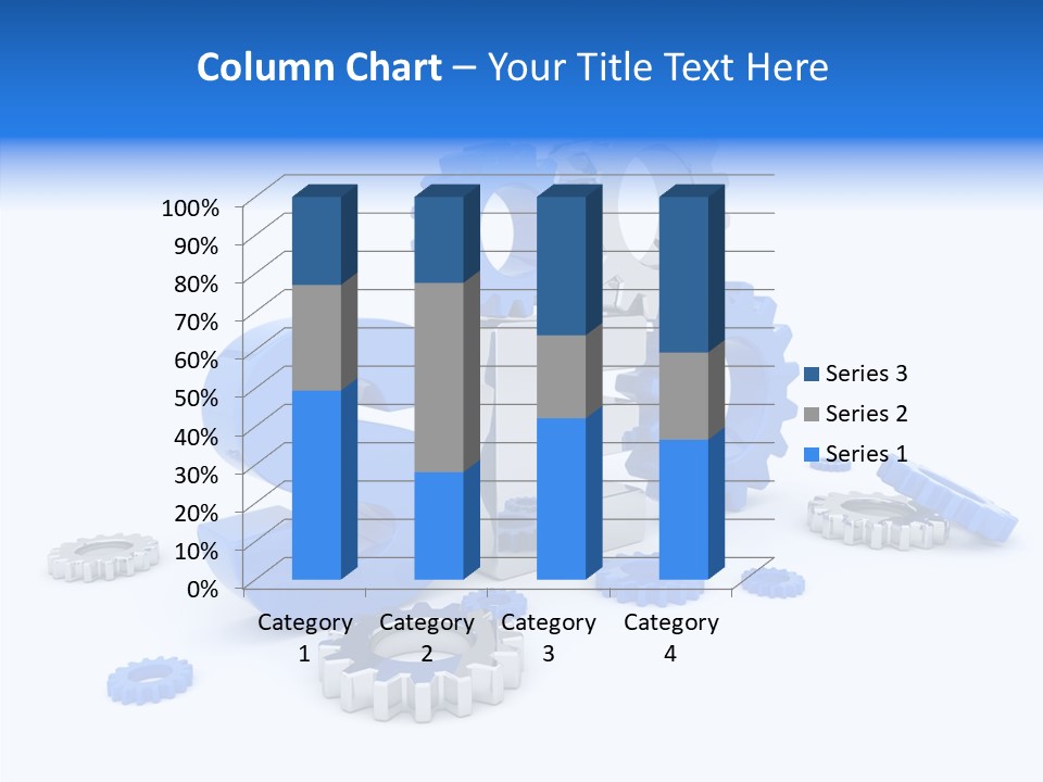 Text Group Service PowerPoint Template