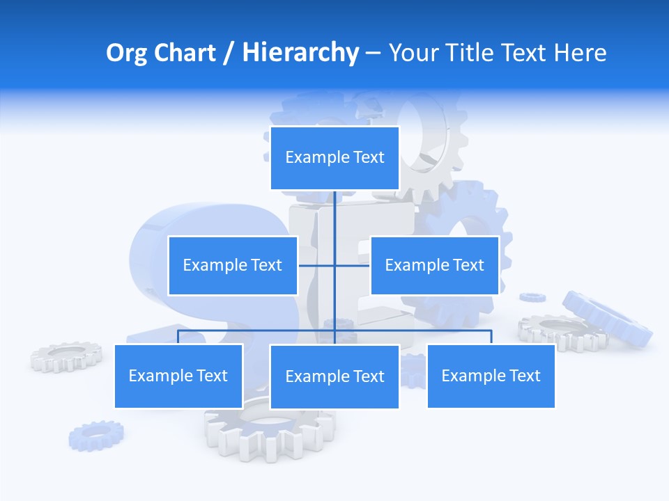 Text Group Service PowerPoint Template