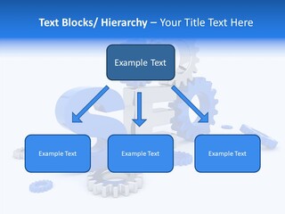 Text Group Service PowerPoint Template