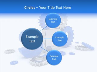 Text Group Service PowerPoint Template