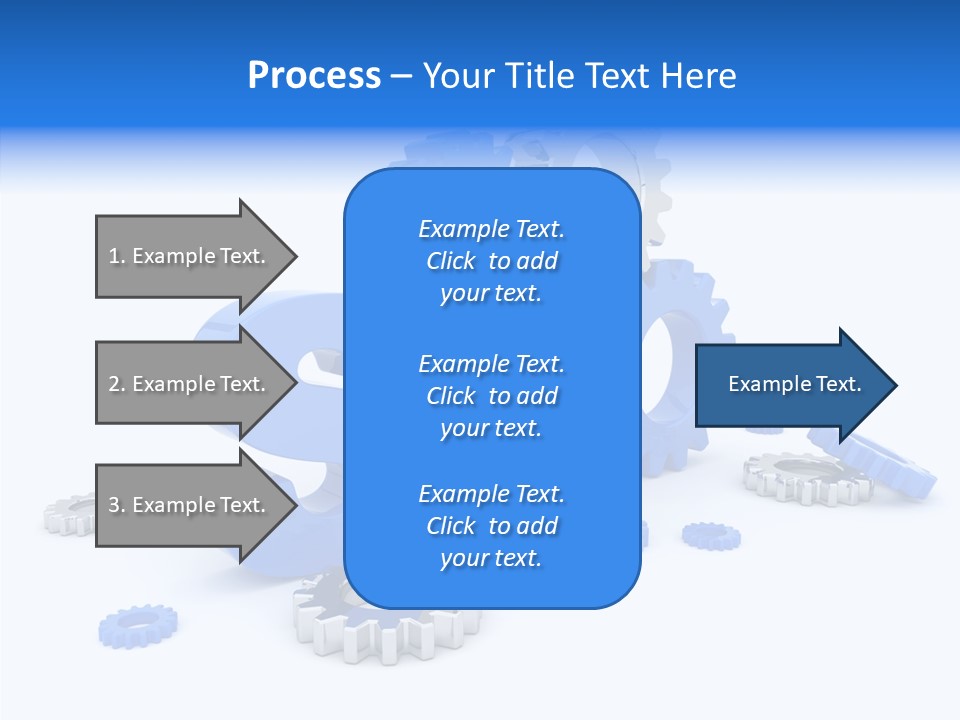 Text Group Service PowerPoint Template