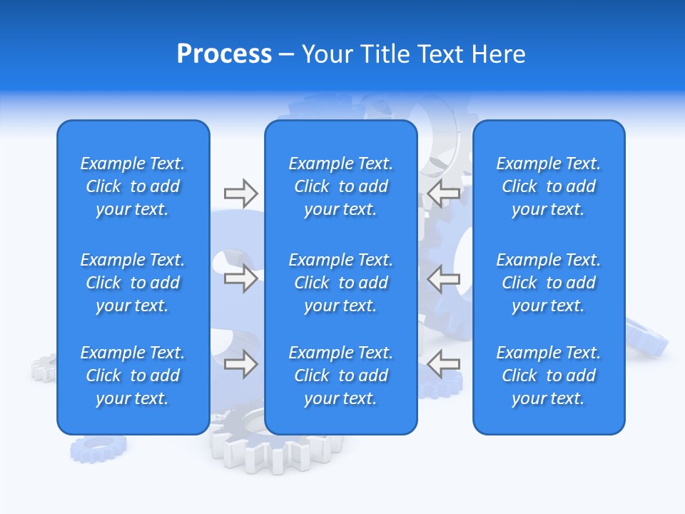Text Group Service PowerPoint Template