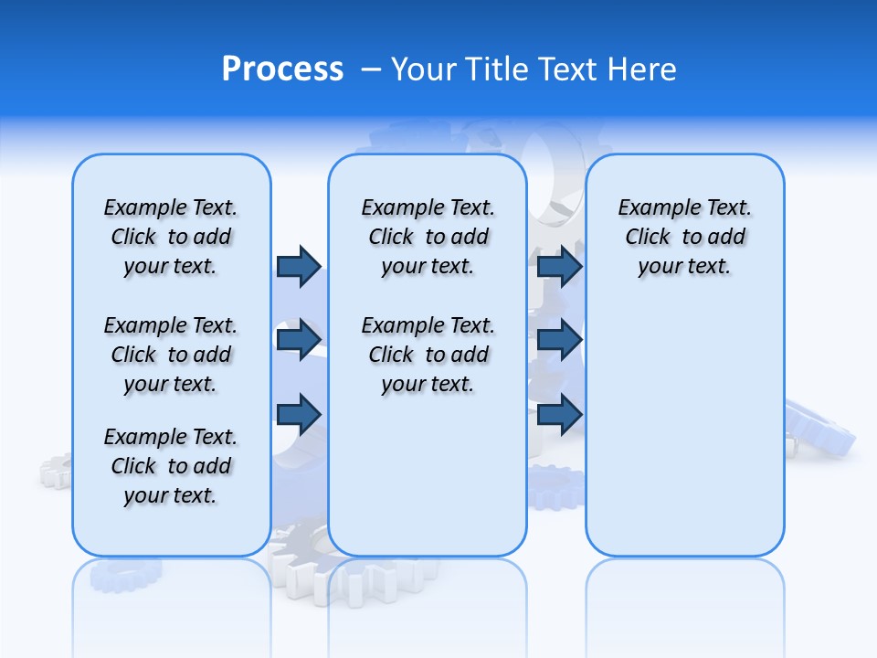 Text Group Service PowerPoint Template