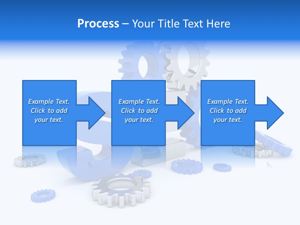 Text Group Service PowerPoint Template