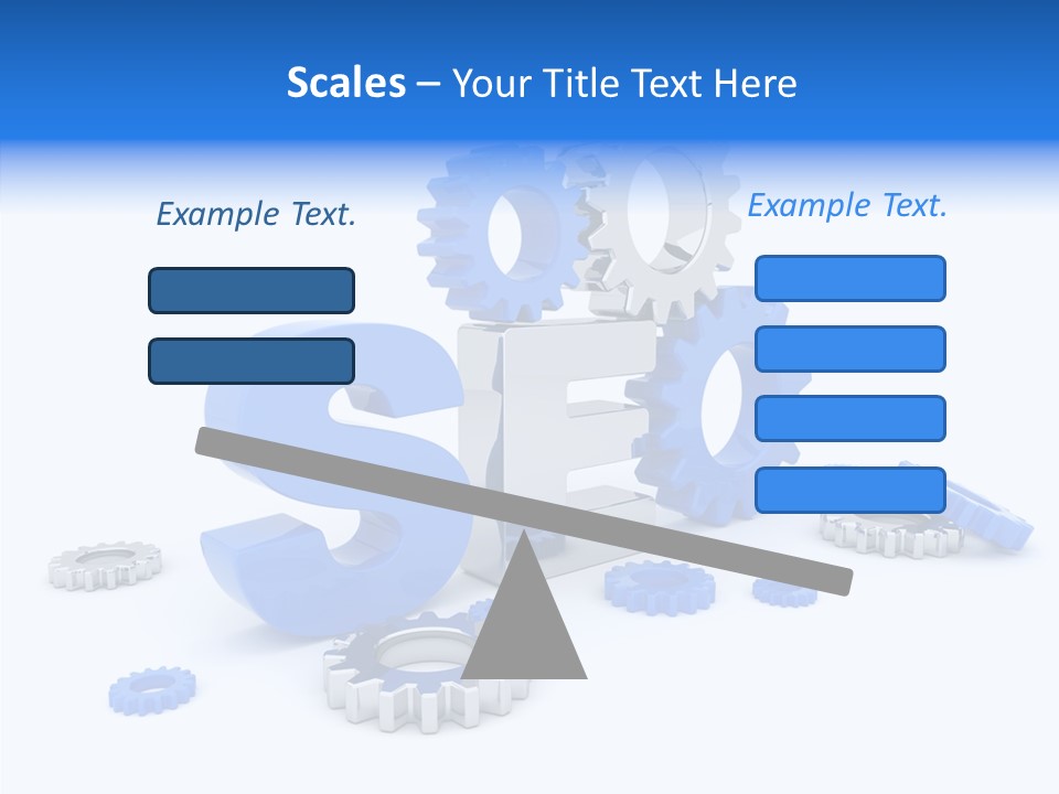 Text Group Service PowerPoint Template