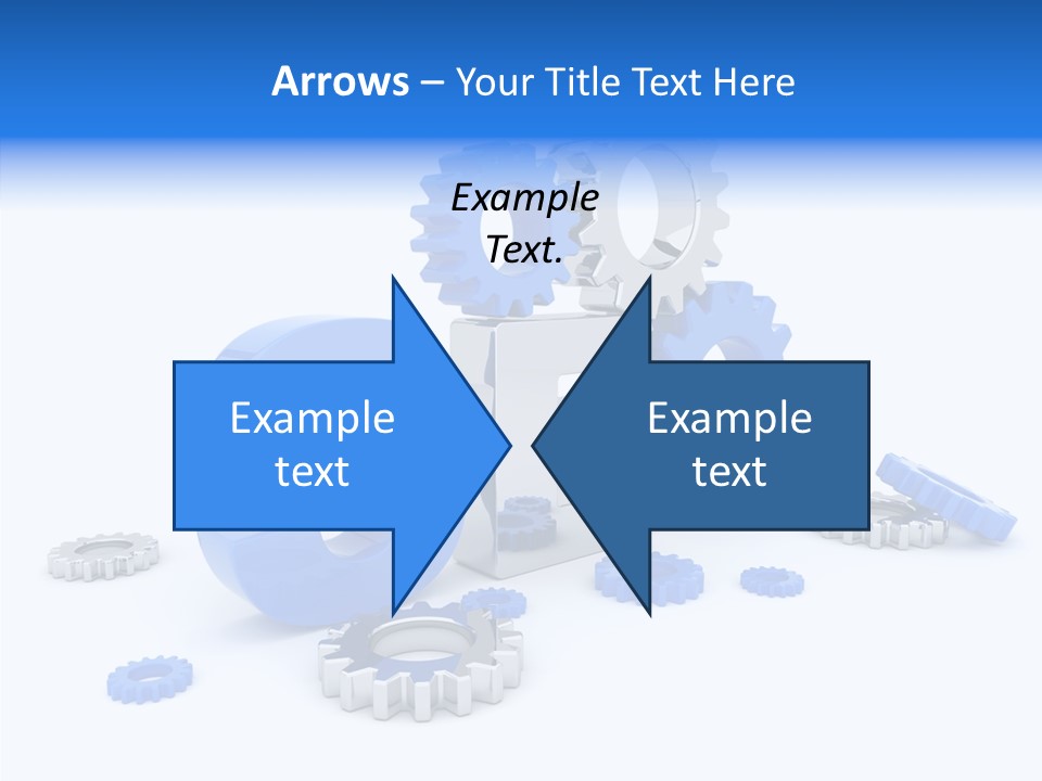 Text Group Service PowerPoint Template