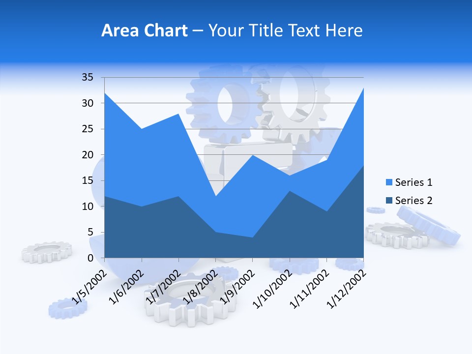 Text Group Service PowerPoint Template