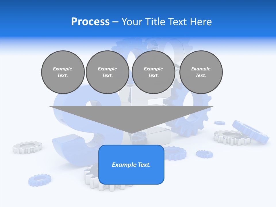 Text Group Service PowerPoint Template