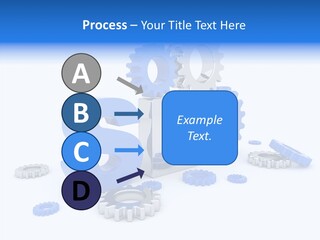 Text Group Service PowerPoint Template