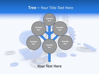 Text Group Service PowerPoint Template