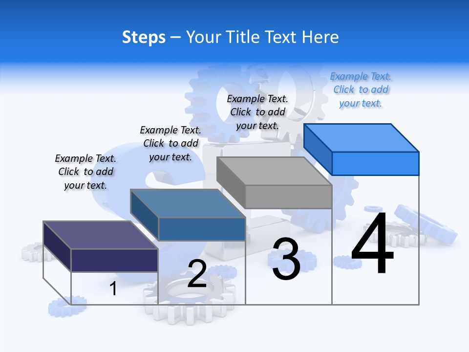 Text Group Service PowerPoint Template