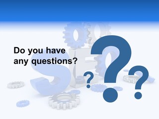 Text Group Service PowerPoint Template