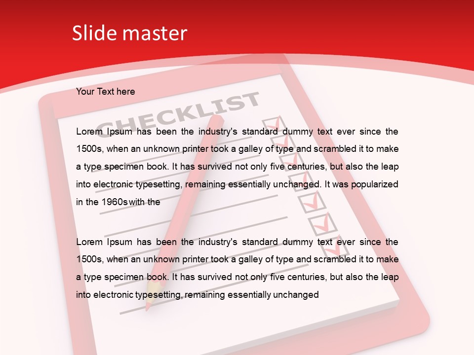 Gold Leather Letters PowerPoint Template