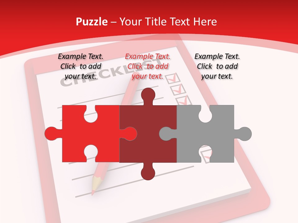 Gold Leather Letters PowerPoint Template