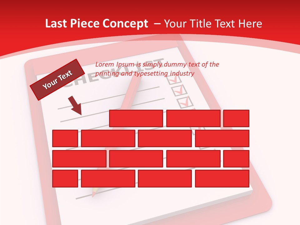 Gold Leather Letters PowerPoint Template