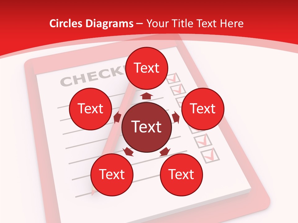 Gold Leather Letters PowerPoint Template