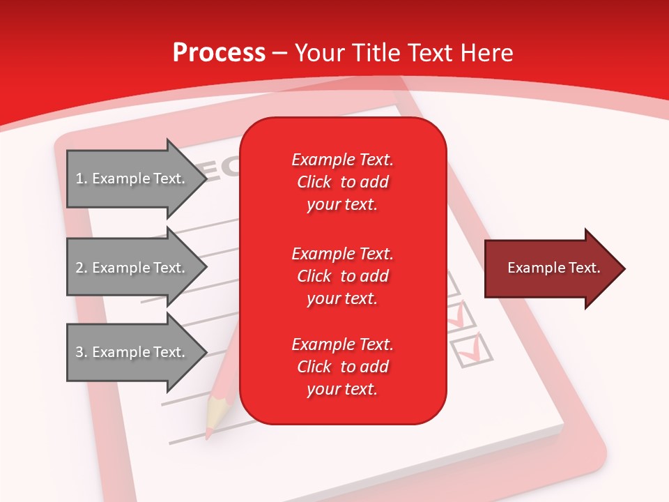 Gold Leather Letters PowerPoint Template