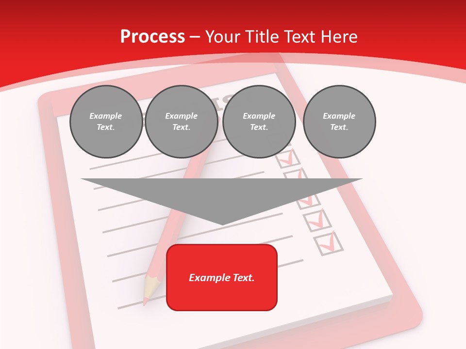 Gold Leather Letters PowerPoint Template