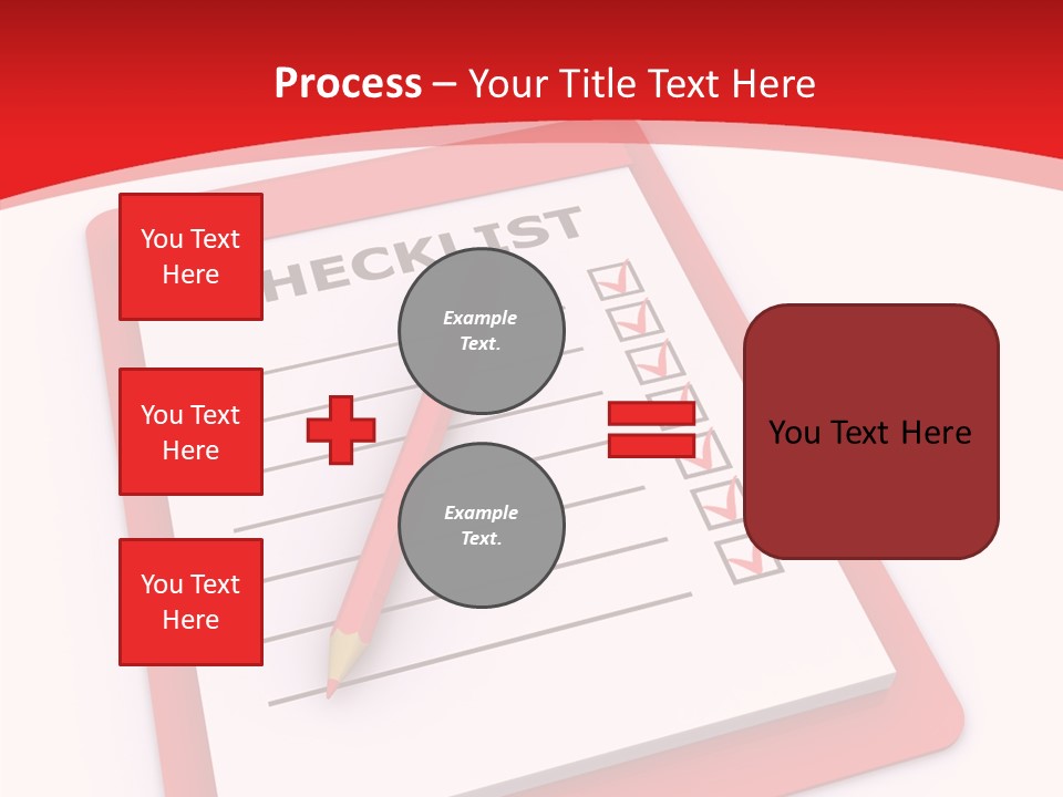 Gold Leather Letters PowerPoint Template