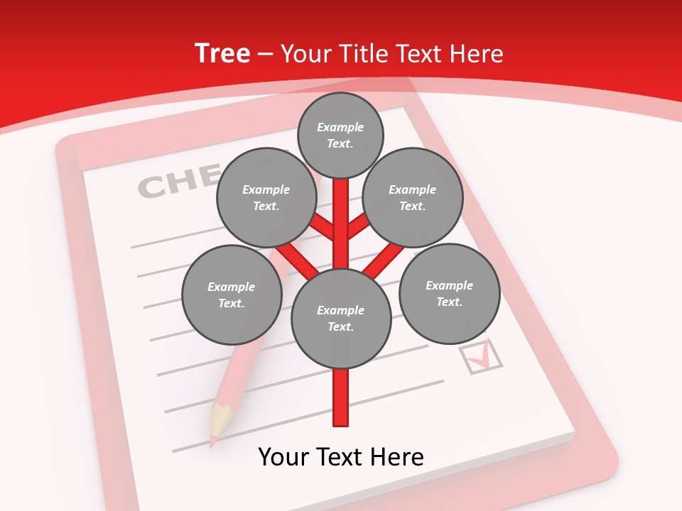 Gold Leather Letters PowerPoint Template