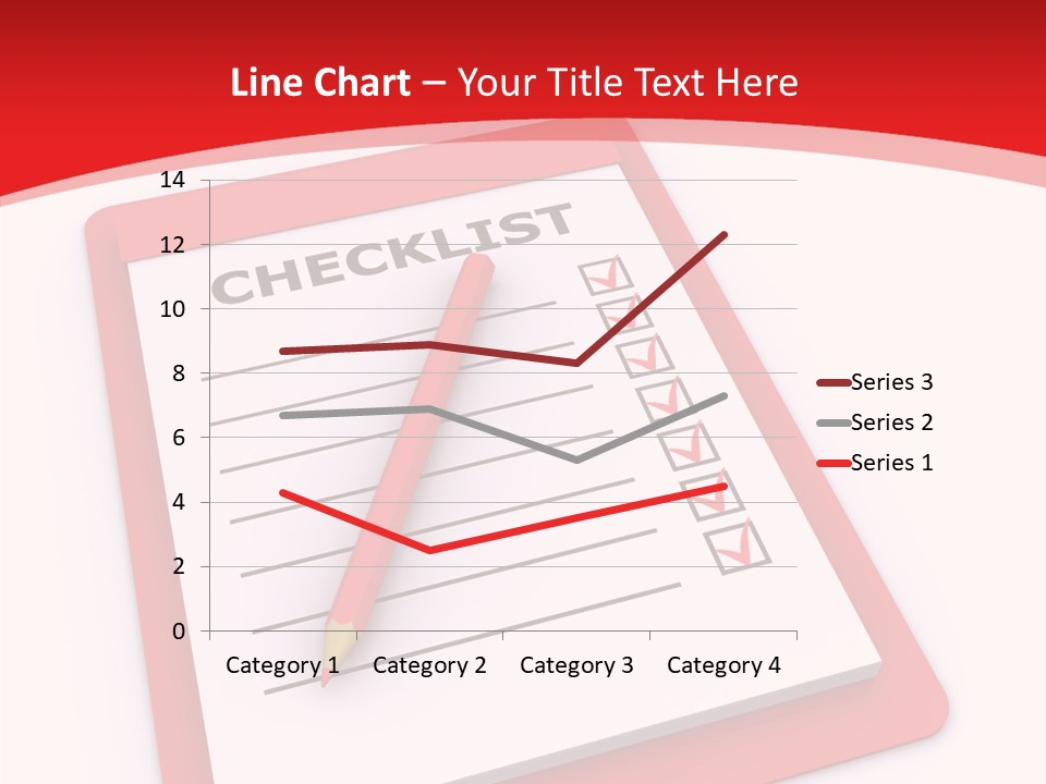 Gold Leather Letters PowerPoint Template