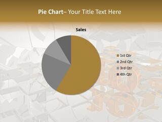 Ten Row Structure PowerPoint Template