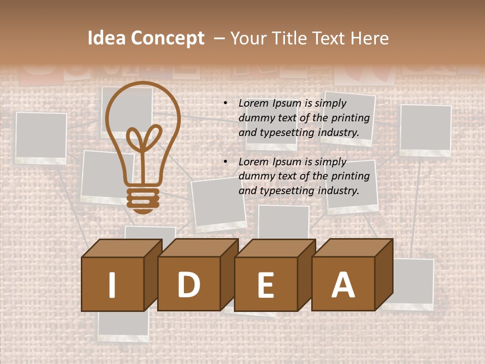 Online Network Networking PowerPoint Template