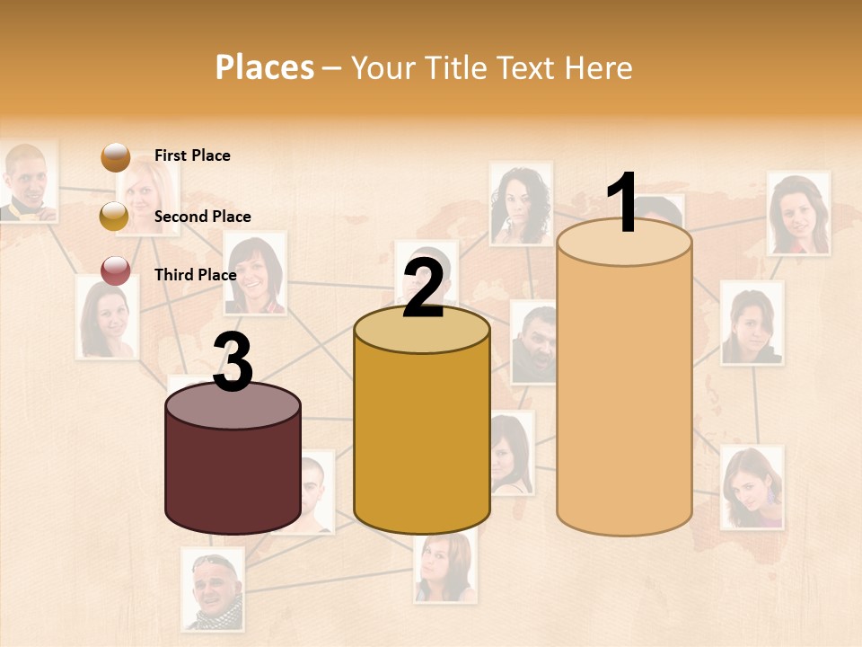 Media Contact Online PowerPoint Template