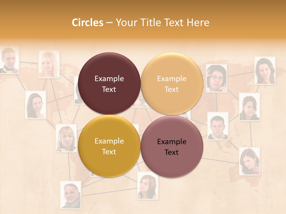 Media Contact Online PowerPoint Template
