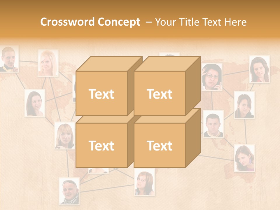 Media Contact Online PowerPoint Template