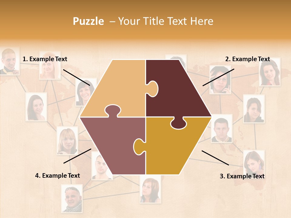 Media Contact Online PowerPoint Template