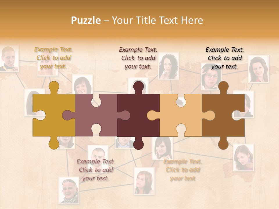 Media Contact Online PowerPoint Template