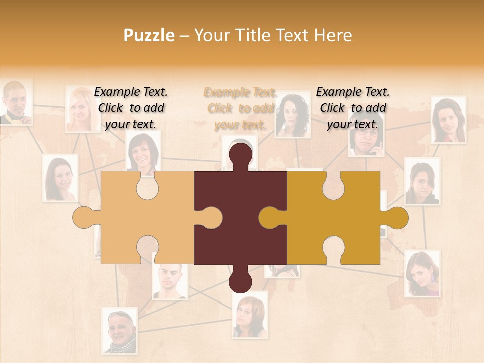 Media Contact Online PowerPoint Template