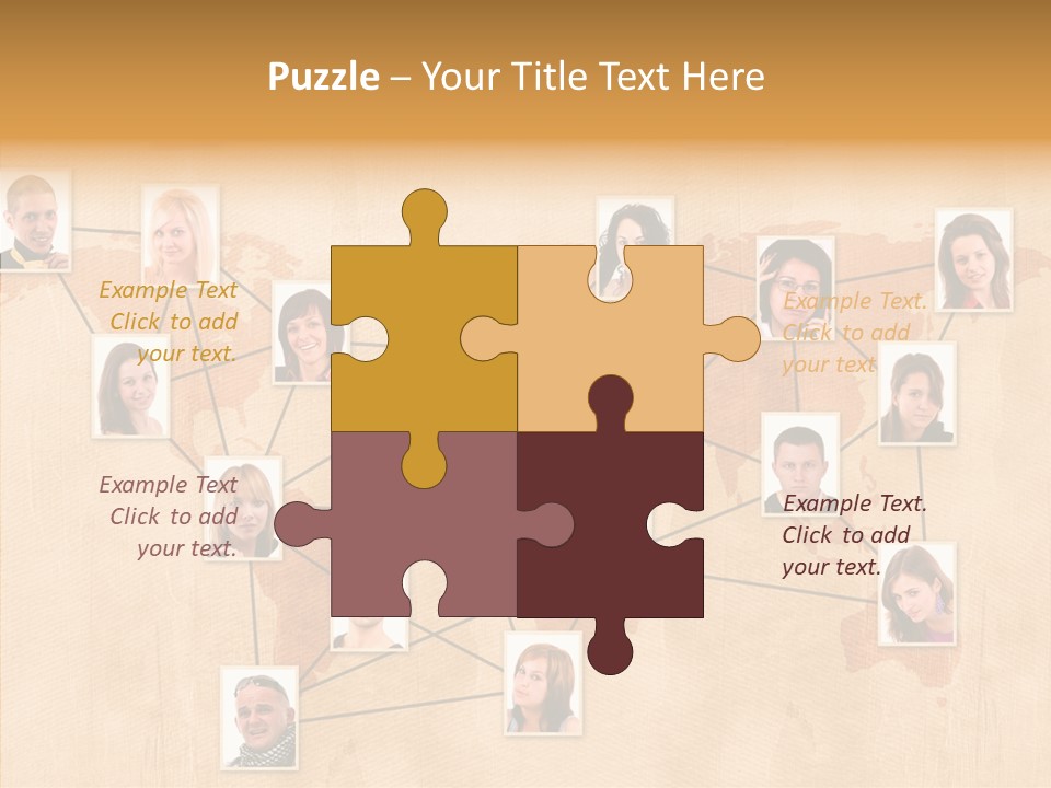 Media Contact Online PowerPoint Template