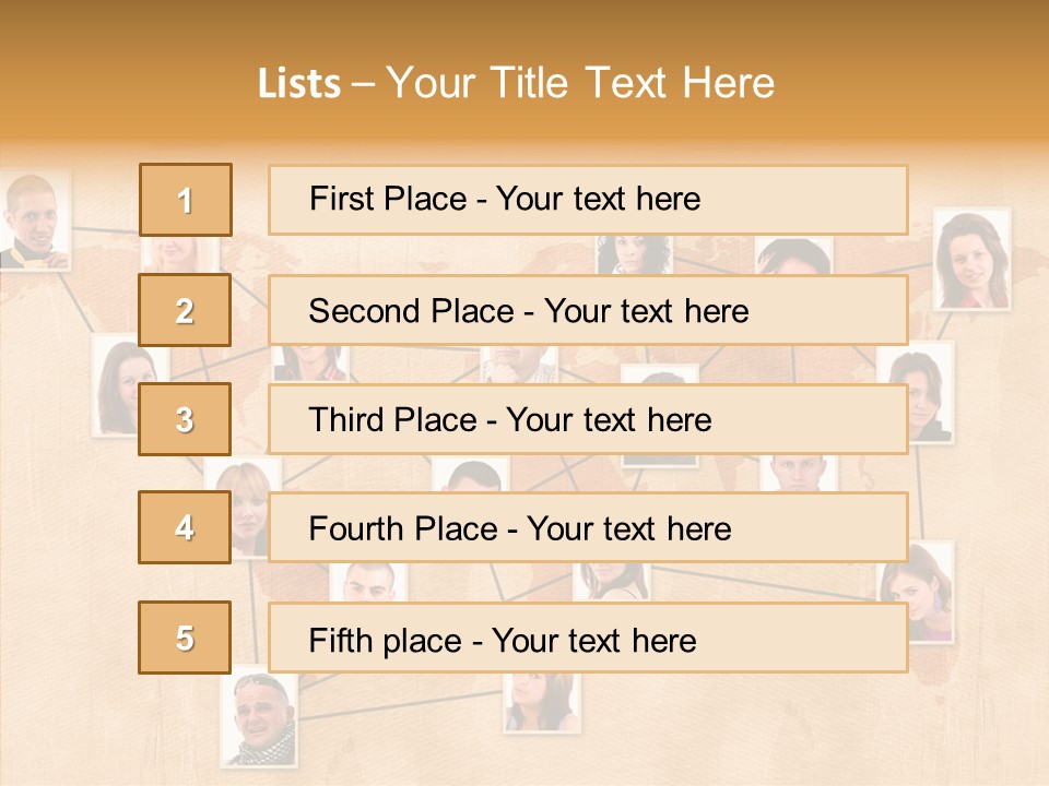 Media Contact Online PowerPoint Template