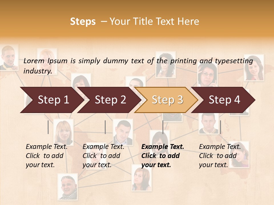 Media Contact Online PowerPoint Template